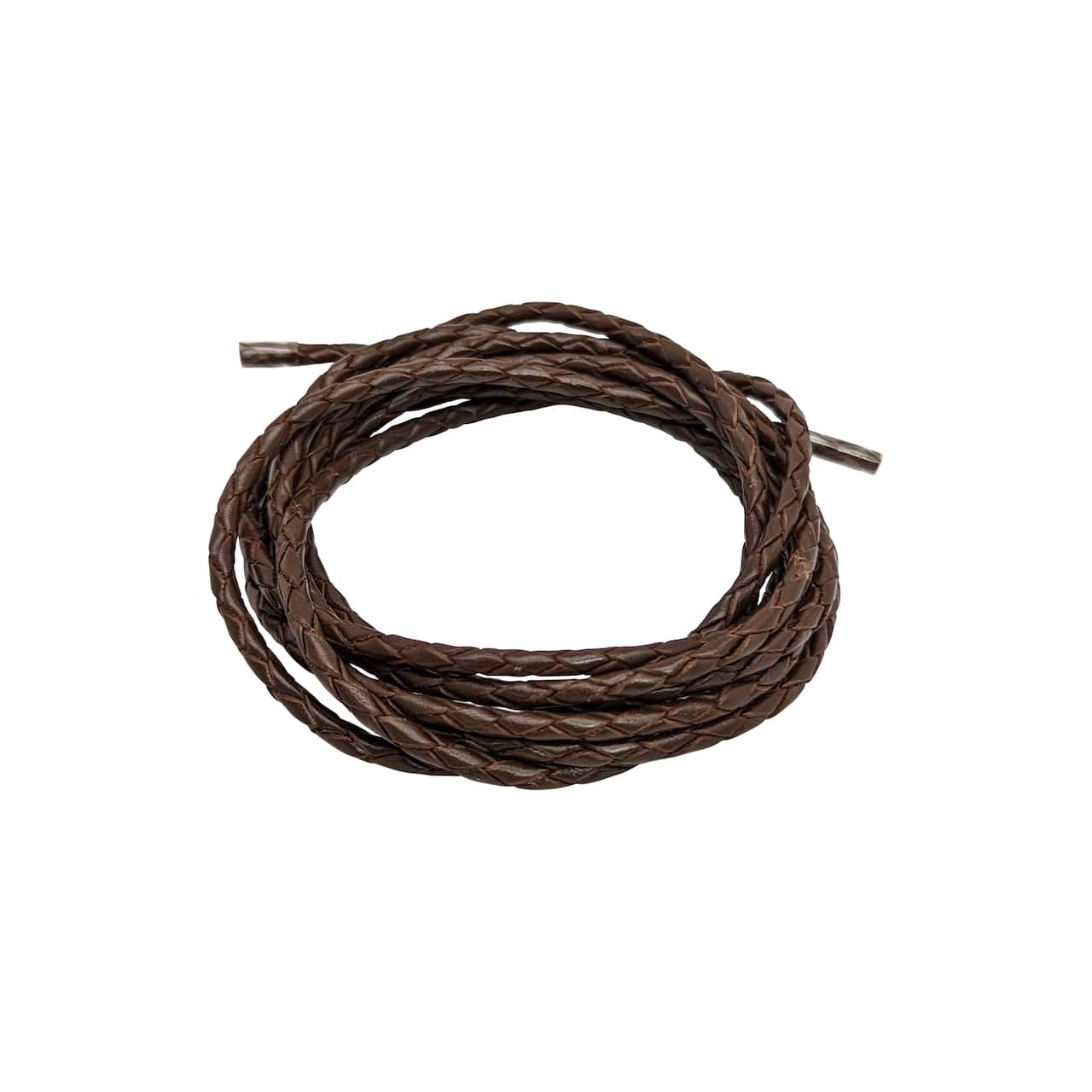 12 Pack: Braided Bolo Leather Cord by Bead Landing™, 1yd.
